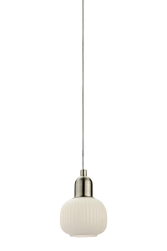 Elin fönsterlampa stål/vit