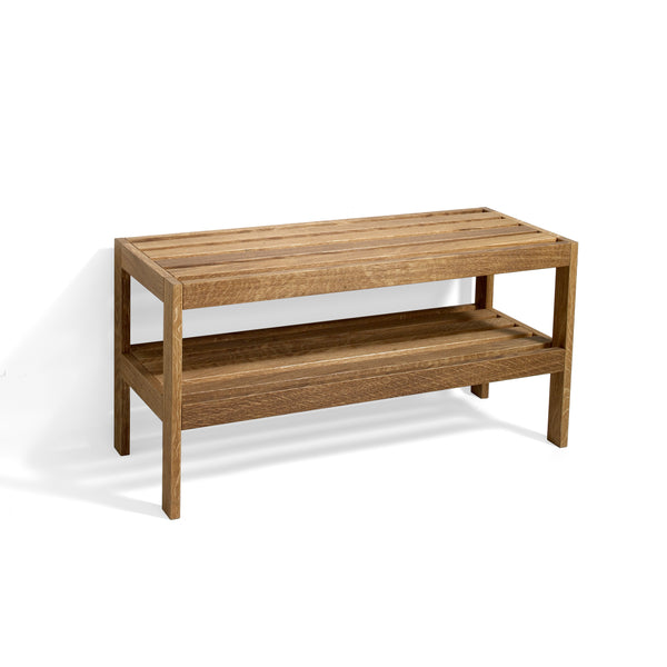 Zitti skohylla golv oljad ek