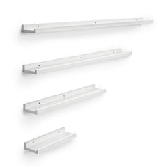 Zitti tavelhylla 120 cm vitlack