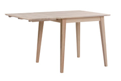 Filippa klaffbord 80+45 vitpigmenterad ek