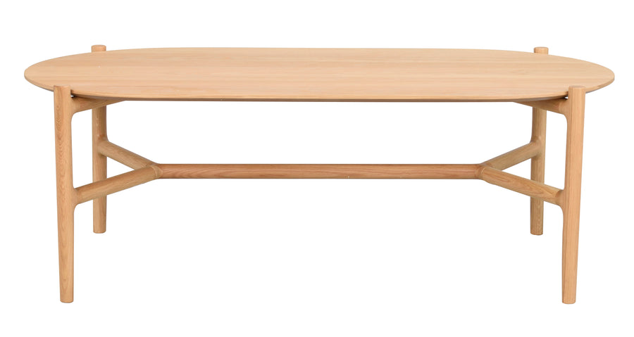 Holton soffbord ovalt 130x65 ek