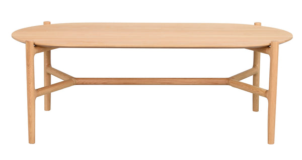 Holton soffbord ovalt 130x65 ek