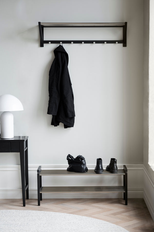 Confetti skohylla 100  metall/svartbets ek