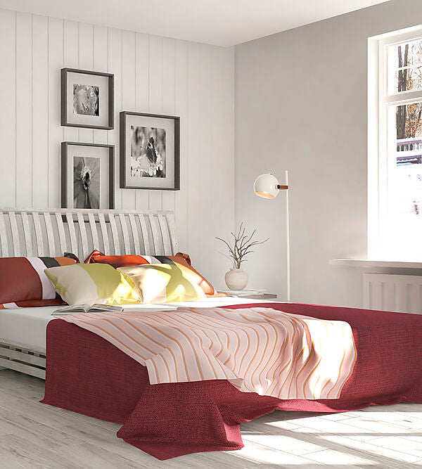 Bow golvlampa 1-arm vit