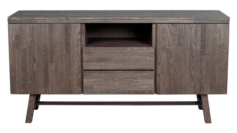 Brooklyn sideboard 160 mörkbrun ek