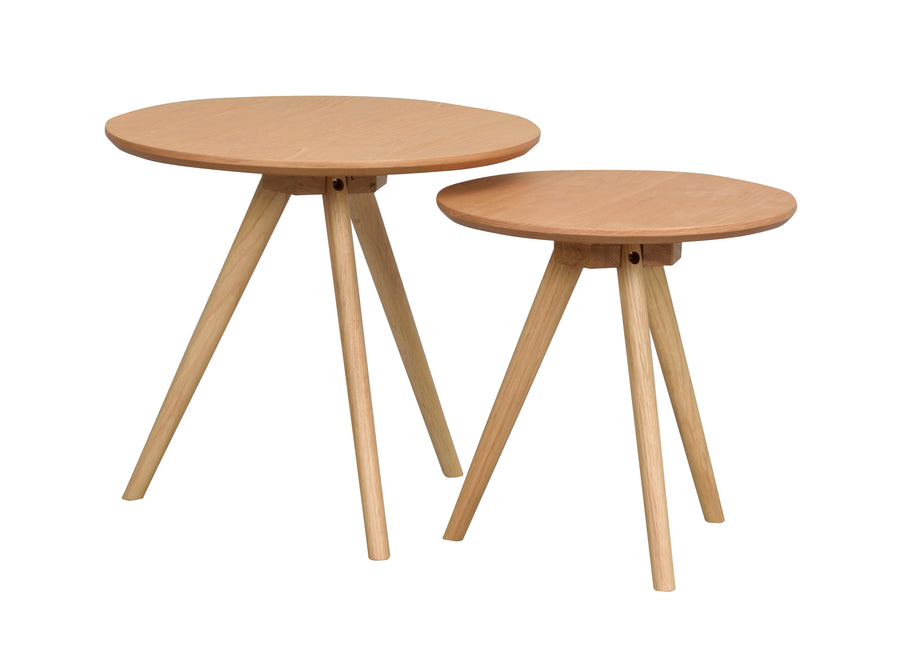 Yumi satssoffbord lackad ek