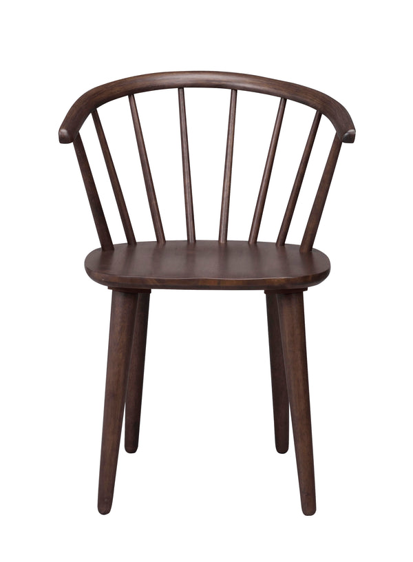 Carmen stol brun 2-pack