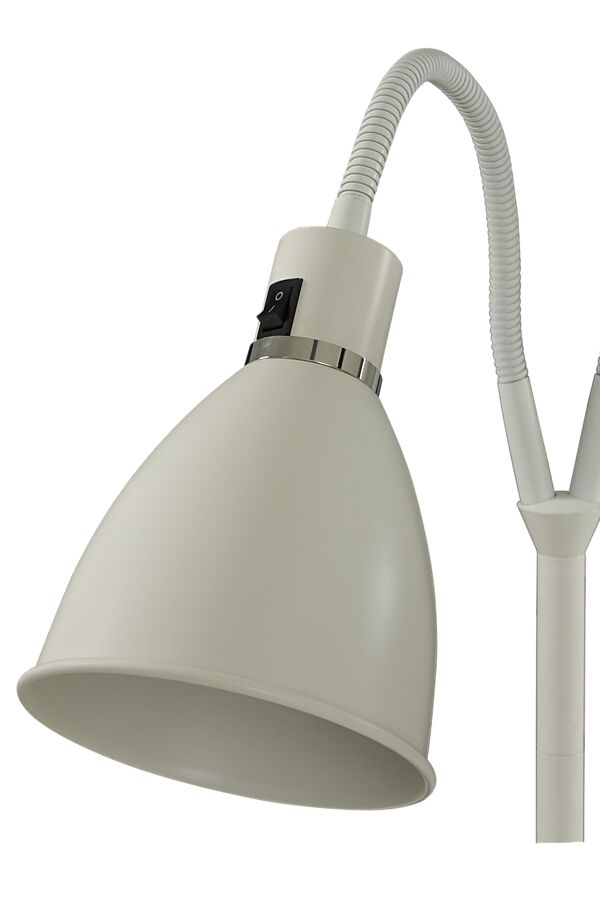 Idre golvlampa 2-arm vit