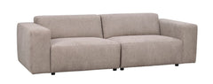 Willard soffa 3-sits beige tyg Brenda #34