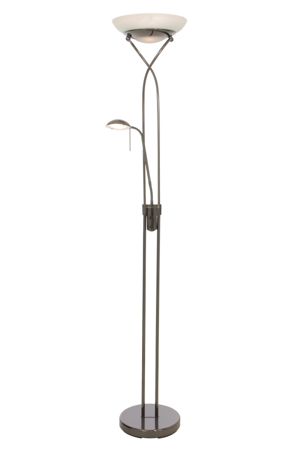 Cannes golvuplight svartkrom