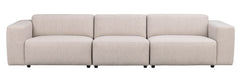 Willard soffa 4-sits ljusbeige tyg Alice #1