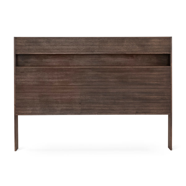 Trace sänggavel 180 cm rökbetsad ek