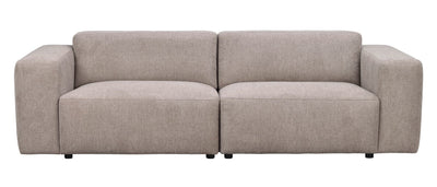 Willard soffa 3-sits beige tyg