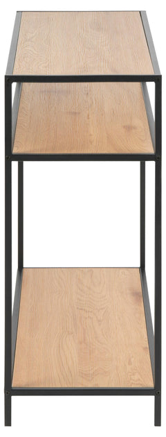 Seaford konsolbord ek faner/svart