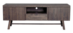 Brooklyn TV-bänk 160 mörkbrun ek