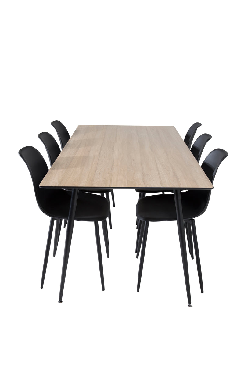 Matbordet Silar och stolarna Polar