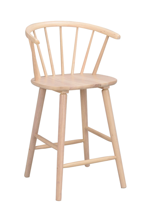 Carmen barstol vitpigmenterad 2-pack