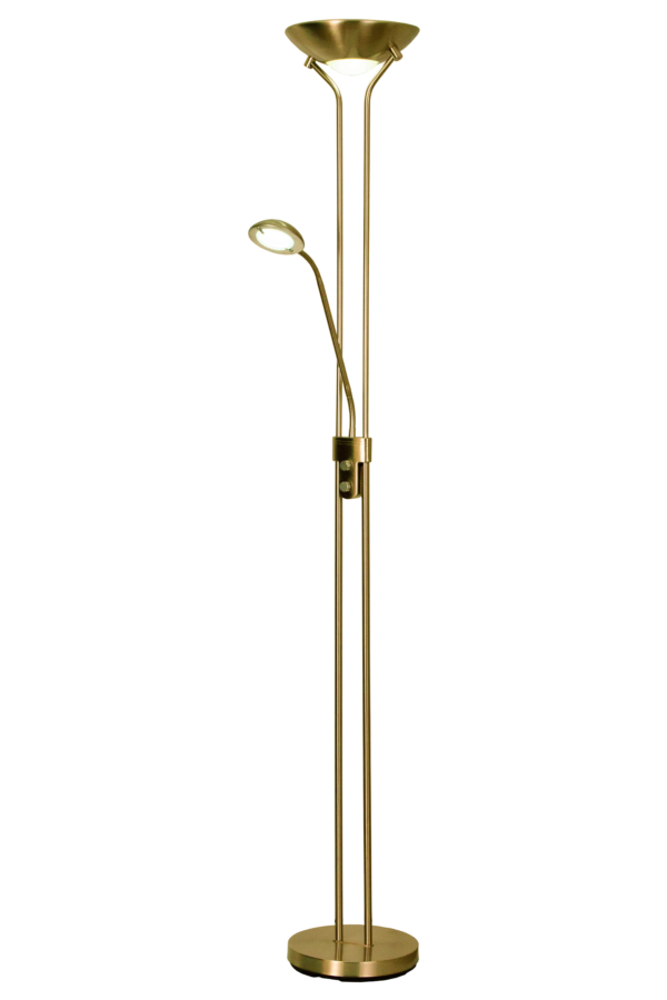 Nice golvuplight antik