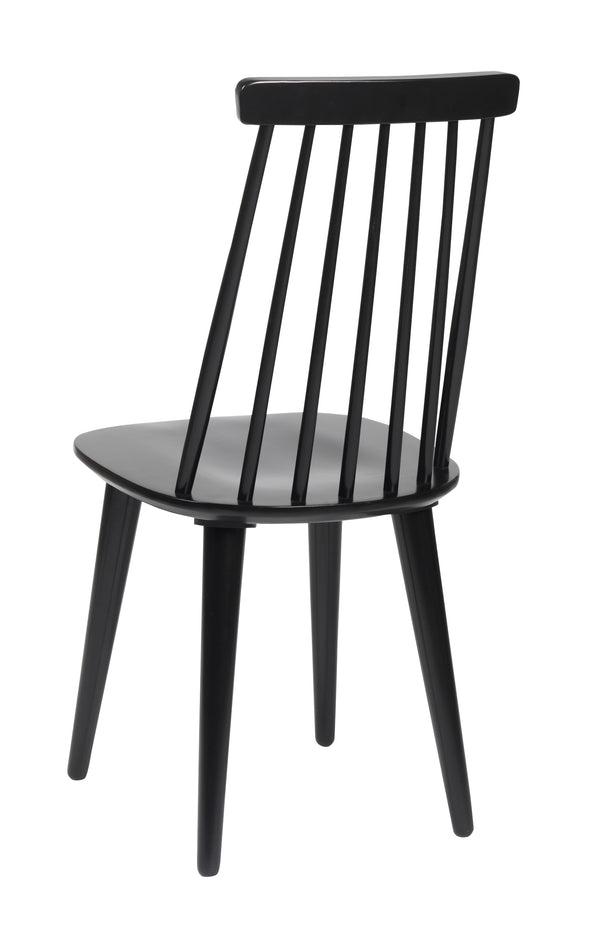 Lotta pinnstol svart 4-pack