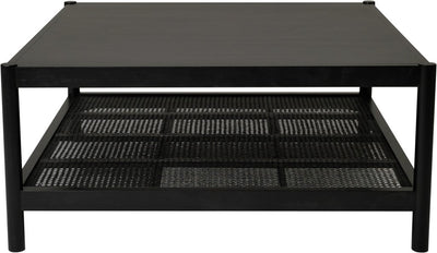 Raffels soffbord svart 90x90