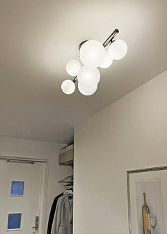 Molekyl plafond tenn/vit