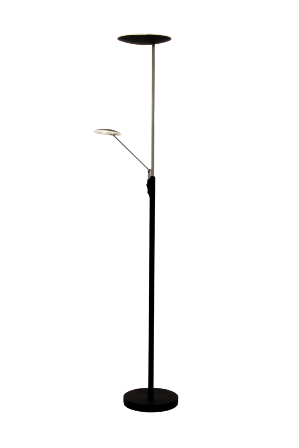 Cadiz uplight svart/stål