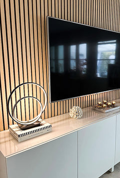 Loop bordlampa svart