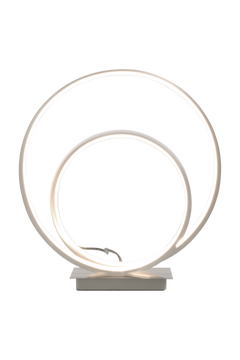 Loop bordlampa stål