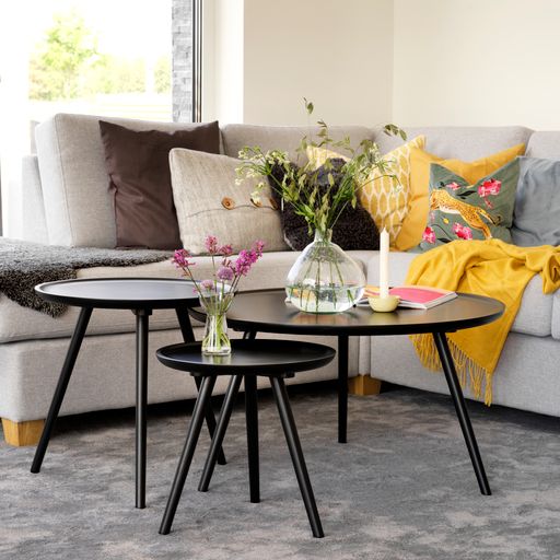 Daisy satsbord svart