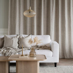 Sullivan soffbord 80x80 vitpigmenterad ek