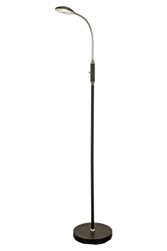 Hero golvlampa svart/krom