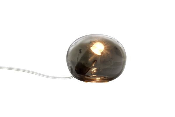 Globus bordlampa 13 cm rök