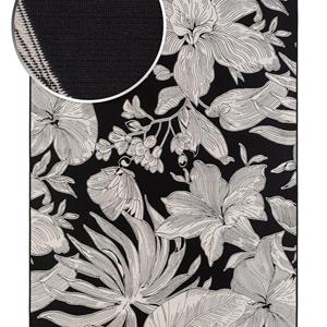 Domani Flower Svart 200*290