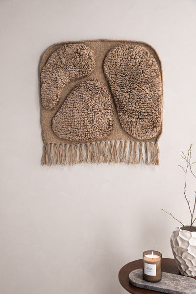 Jakobsö väggdekoration brun