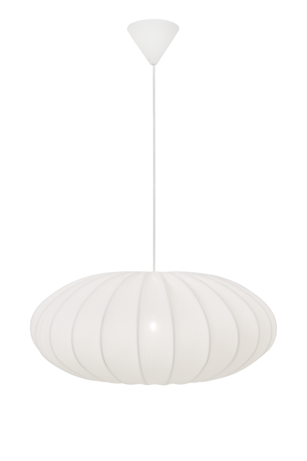 Mamsell taklampa 55 cm vit