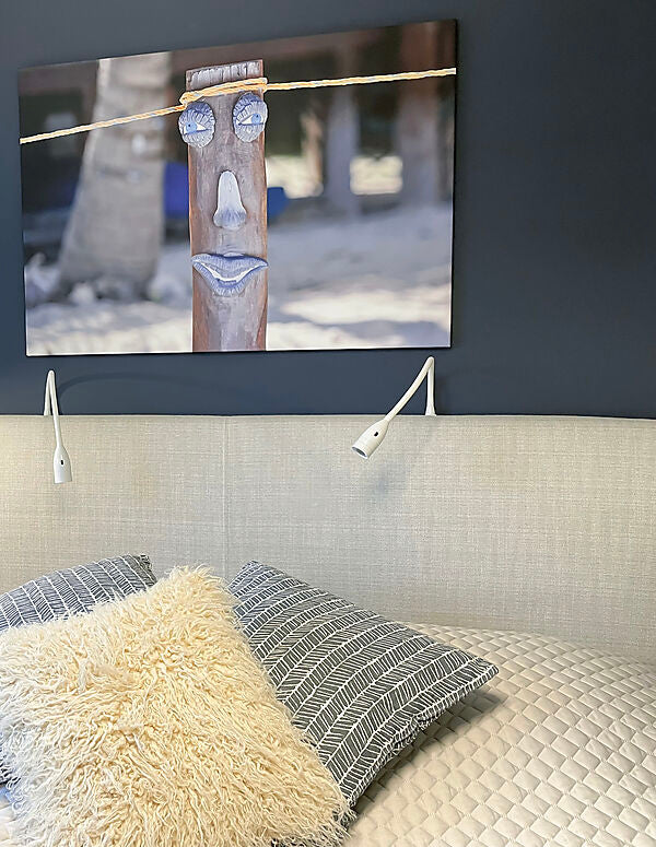 Sensilo sänglampa vit