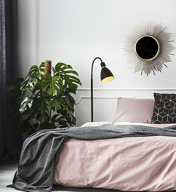 Idre golvlampa svart